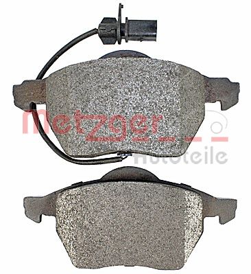 METZGER 1170020 Bremsbelagsatz, Scheibenbremse